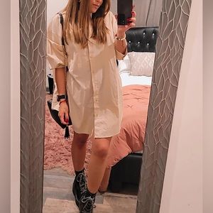 H&M Oversized poplin shirt